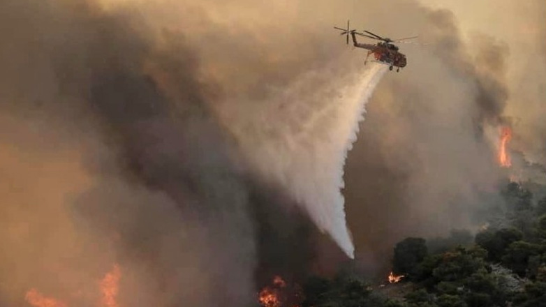Υπό μερικό έλεγχο η πυρκαγιά στο Πευκόδασος Κιλκίς