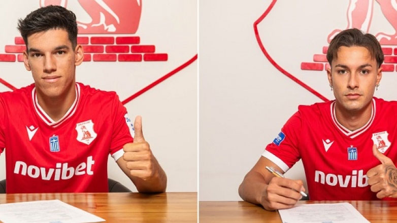 Πανσερραϊκός: Ανακοίνωσε την απόκτηση των Κατσουλίδη και Σαπουντζή από τον Ολυμπιακό Β’