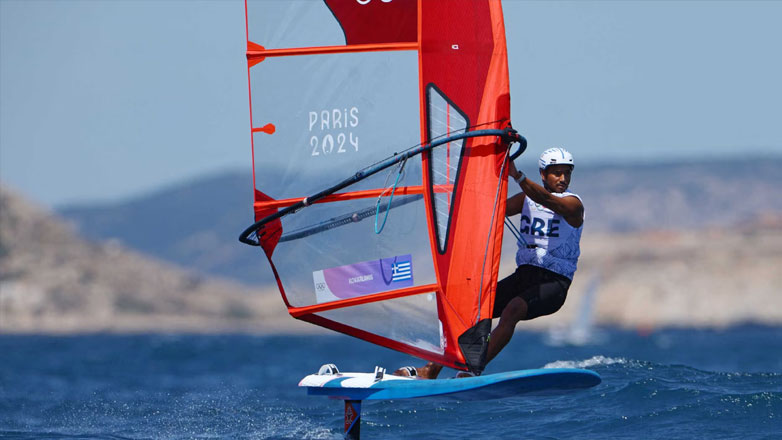 Παρίσι 2024: Ο Κοκκαλάνης 21ος στην 13η ιστιοδρομία