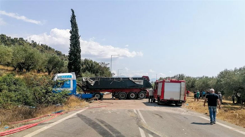 Ελεύθερος με όρους ο οδηγός της μοιραίας νταλίκας για το πολύνεκρο δυστύχημα στη Μεσσηνία