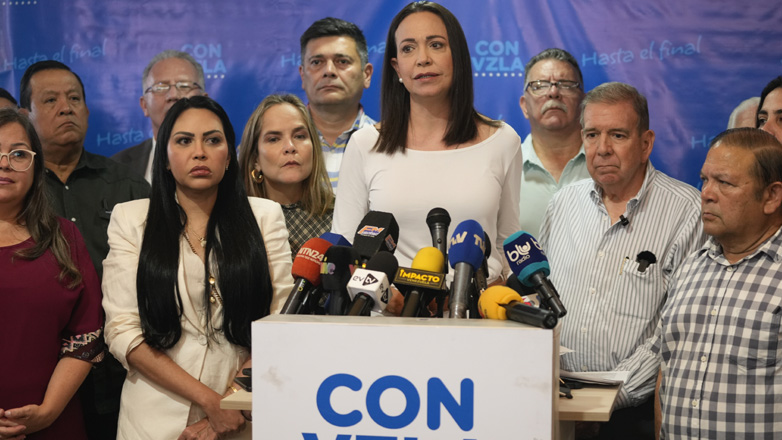 Βενεζουέλα: Η επικεφαλής της αντιπολίτευσης καλεί σε μαζικές κινητοποιήσεις κατά του Μαδούρο