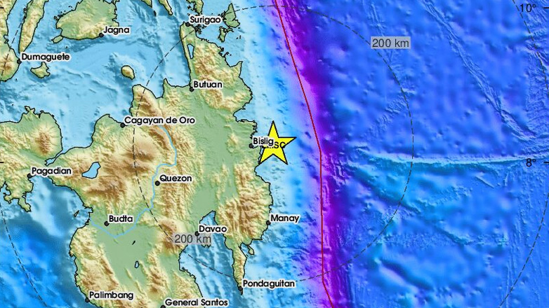 Φιλιππίνες: Σεισμός 6,5 Ρίχτερ κοντά στο νησί Μιντανάο