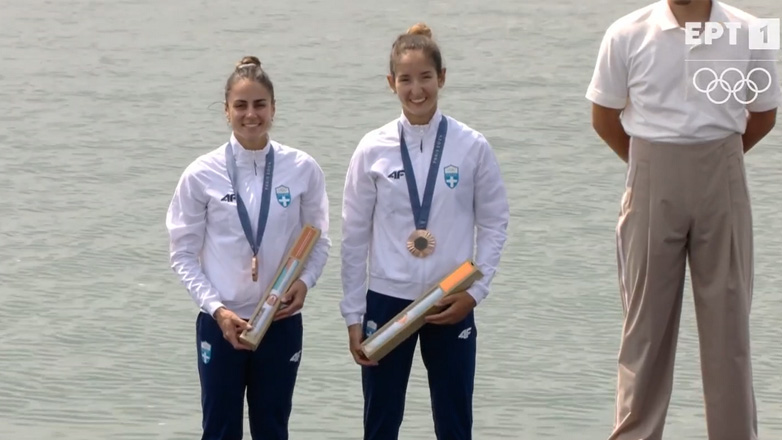 Παρίσι 2024: Η απονομή του χάλκινου μεταλλίου στις Φίτσιου-Κοντού!