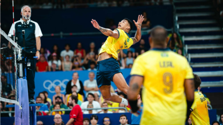Παρίσι 2024: Νίκη για τη Βραζιλία στο βόλεϊ, 3-0 την Αίγυπτο
