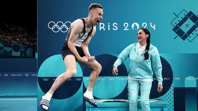 Παρίσι 2024: Θρίαμβος του Ιβάν Λιτβίνοβιτς στο τραμπολίνο