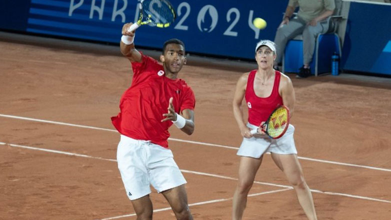 Παρίσι 2024: Χάλκινο μετάλλιο στο μεικτό διπλό τένις για τους Αλιασίμ και Νταμπρόφσκι