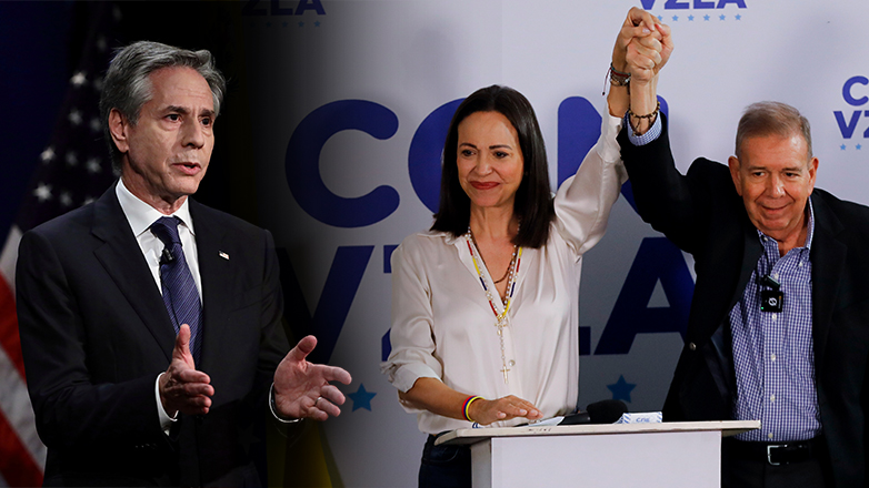 Τηλεφωνική επικοινωνία Μπλίνκεν με τους ηγέτες της αντιπολίτευσης στη Βενεζουέλα