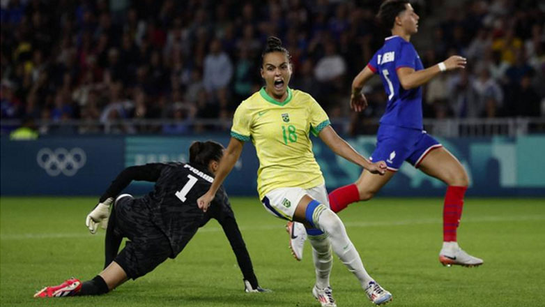 Παρίσι 2024: Στα ημιτελικά του ποδοσφαίρου γυναικών η Βραζιλία