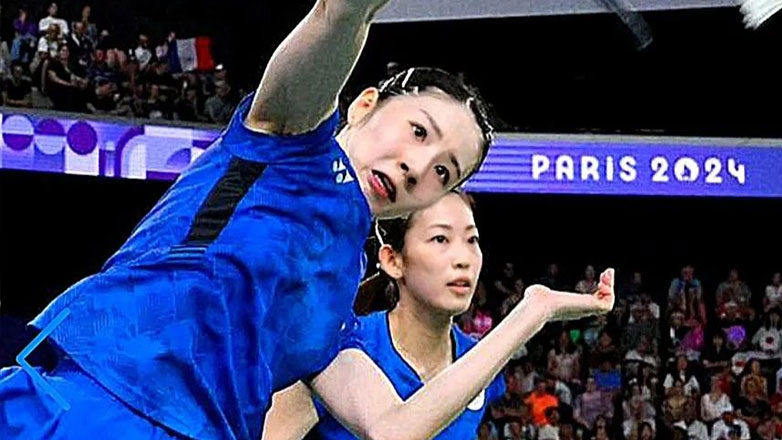 Παρίσι 2024: Στις Ματσουγιάμα και Σίντα το χάλκινο μετάλλιο στο διπλό γυναικών του μπάντμιντον