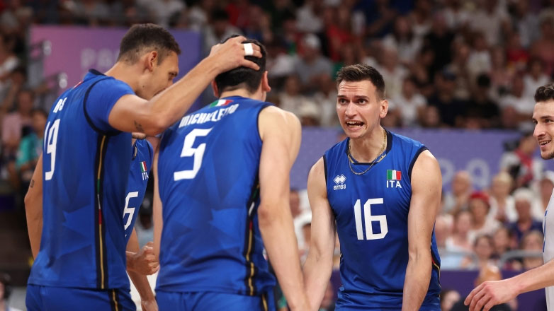 Παρίσι 2024: Η Ιταλία έκανε το «3Χ3» στο βόλεϊ και τερμάτισε στην πρώτη θέση