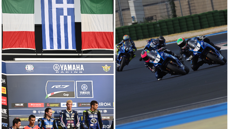 Μεγάλη νίκη του Γιάννη Περιστερά #41 στο CIV Yamaha R7 Cup στο Misano