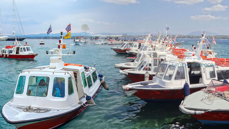 «Ναυμαχία» στις Σπέτσες μεταξύ ΣΔΟΕ και ιδιοκτητών θαλάσσιων ταξί