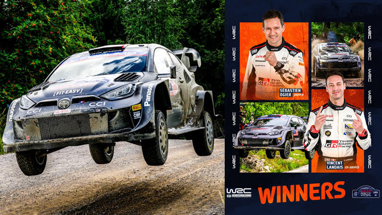 WRC Finland: Νικητές οι Γάλλοι Ogier- Landais στο ράλλυ των ανατροπών