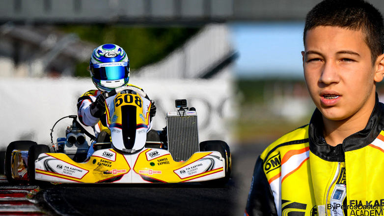 Σημαντική διάκριση για τον νεαρό Ν. Καραγιάννη στο Παγκόσμιο θεσμό FIA Karting Academy Trophy 2024