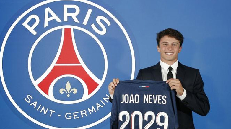 Παρί Σεν Ζερμέν: Ανακοίνωσε τον Ζοάο Νέβες για πέντε χρόνια