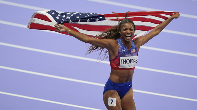 Παρίσι 2024: Δεν είχε… αντίπαλο η Γκάμπριελ Τόμας στον τελικό των 200μ.