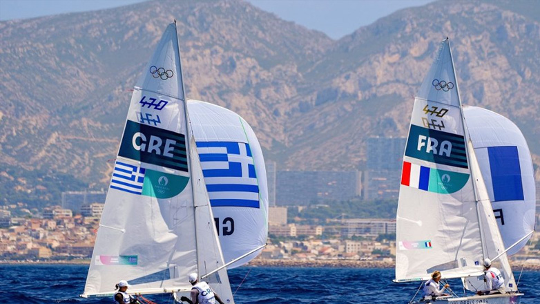 Παρίσι 2024-Ιστιοπλοΐα (470 μεικτό): Στη δέκατη θέση της όγδοης κούρσας τα αδέλφια Σπανάκη