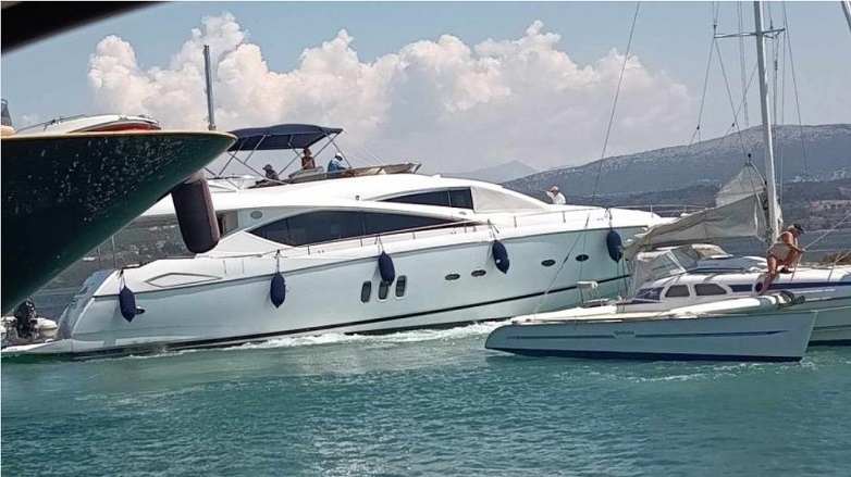 Σύγκρουση σκαφών στη Λευκάδα