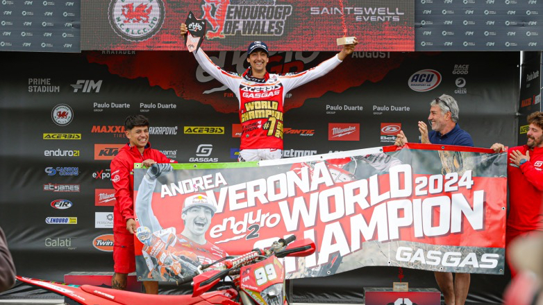 Με την Metzeler ο Andrea Verona είναι Παγκόσμιος Πρωταθλητής Enduro