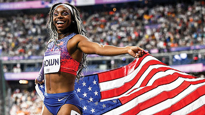 Παρίσι 2024: Η ιδιαίτερη αφιέρωση της Μπρίτανι Μπράουν