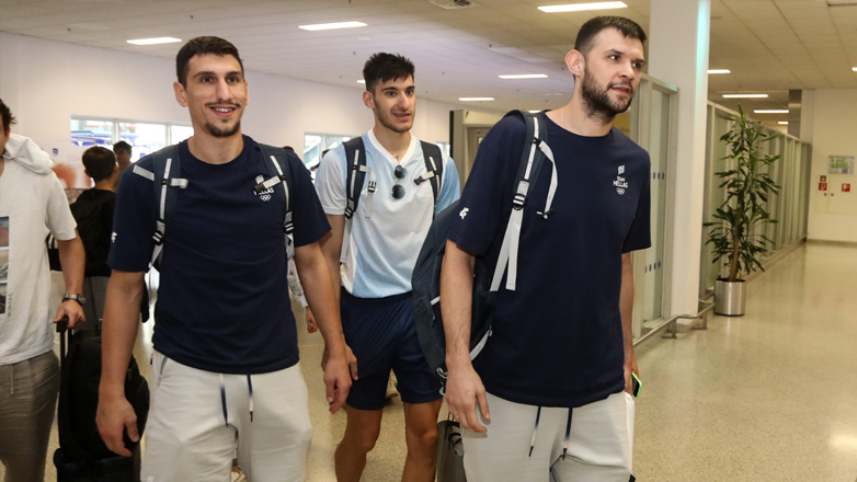 Παρίσι 2024: Πάτησε Ελλάδα η εθνική μπάσκετ