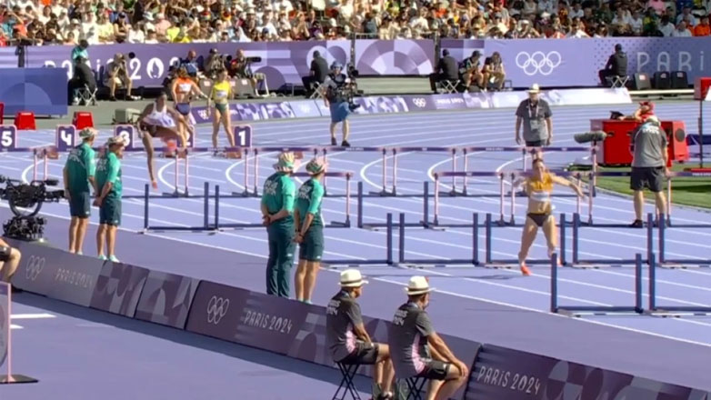 Παρίσι 2024: Αθλήτρια του επτάθλου τραυμάτισε και τα δύο πόδια της στο ζέσταμα!