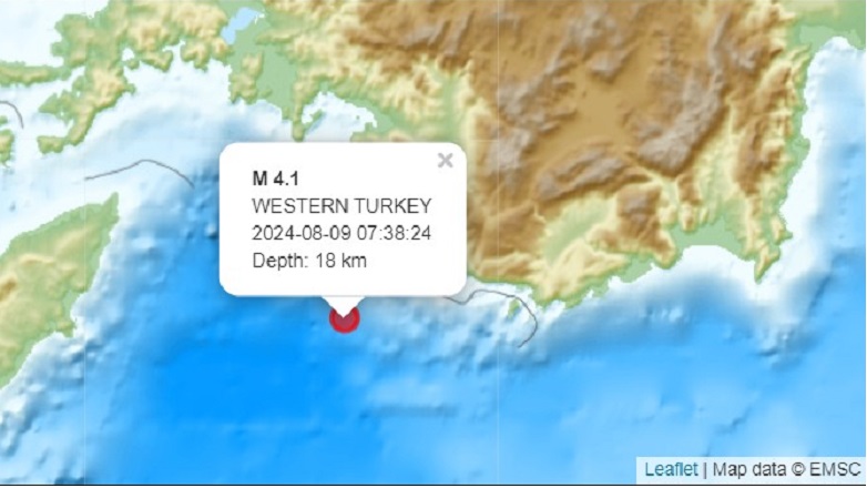 Σεισμική δόνηση 4,1 Ρίχτερ στη δυτική Τουρκία