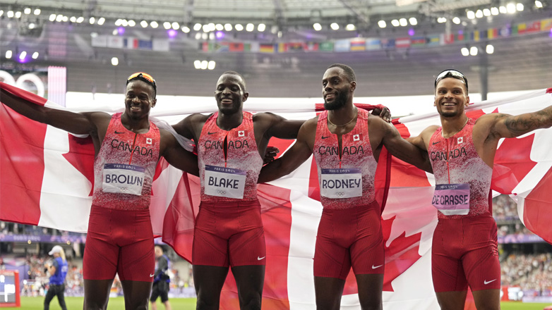 Παρίσι 2024: Οι Καναδοί κατέκτησαν το χρυσό μετάλλιο στη σκυταλοδρομία 4×100μ. ανδρών