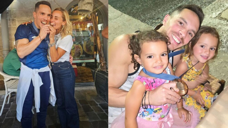 Λευτέρης Πετρούνιας: Επέστρεψε στην Αθήνα με το χάλκινο μετάλλιο – Τον «έλουσαν» με σαμπάνια