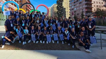 Έτοιμη για την Τελετή Λήξης η Team Hellas!