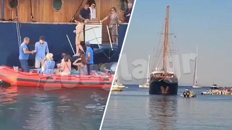 Αποκλειστικό: Σκάφος προσάραξε έξω από το λιμάνι των Παξών – Δείτε βίντεο