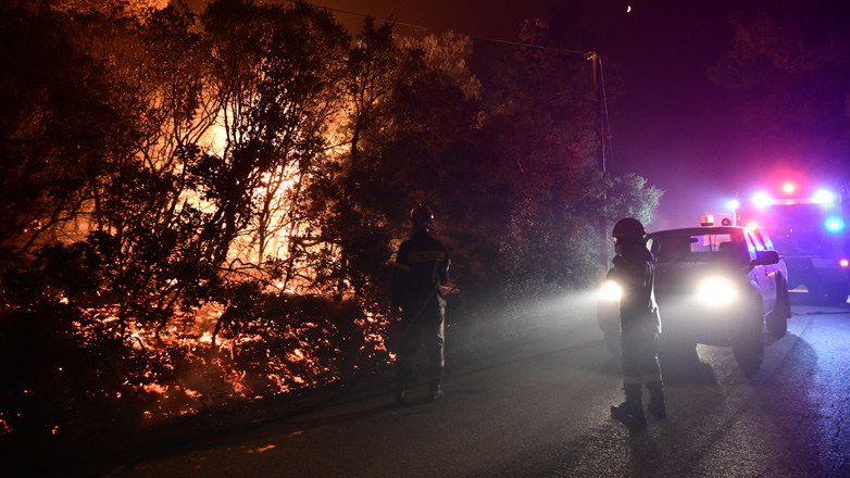 Κυκλοφοριακές ρυθμίσεις σε Βαρνάβα, Σταμάτα, Δροσιά, Διόνυσο και Πεντέλη λόγω της πυρκαγιάς