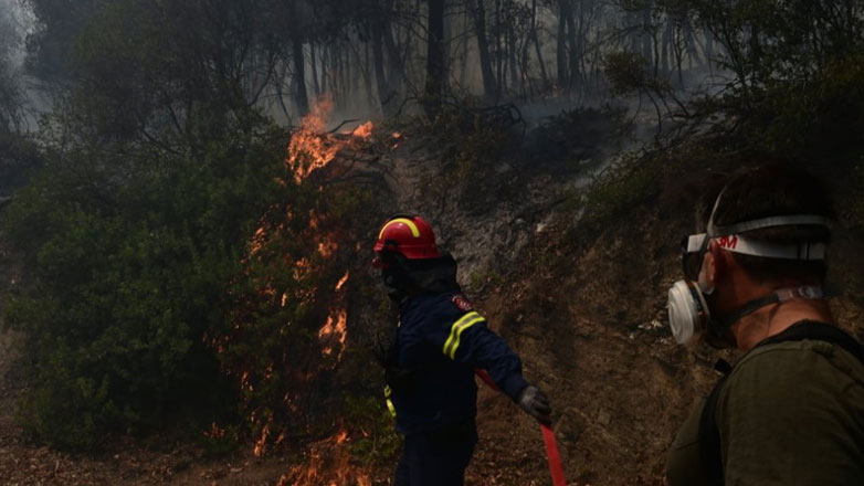 Φωτιά στο Πήλιο