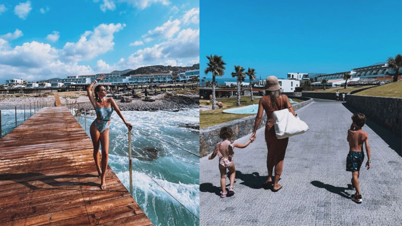 Αθηνά Οικονομάκου: Το φωτογραφικό άλμπουμ από τις διακοπές της στην Κρήτη μαζί με τα παιδιά της