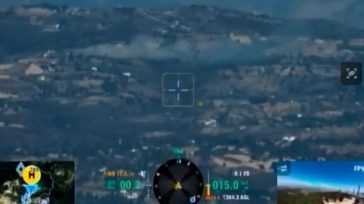 Η στιγμή που το drone της Πάρνηθας εντόπισε την πυρκαγιά στον Βαρνάβα