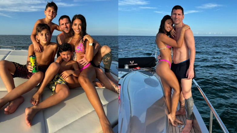 Lionel Messi – Antonela Roccuzzo: Απολαμβάνουν τις διακοπές τους με τα τρία παιδιά τους σε πολυτελές σκάφος