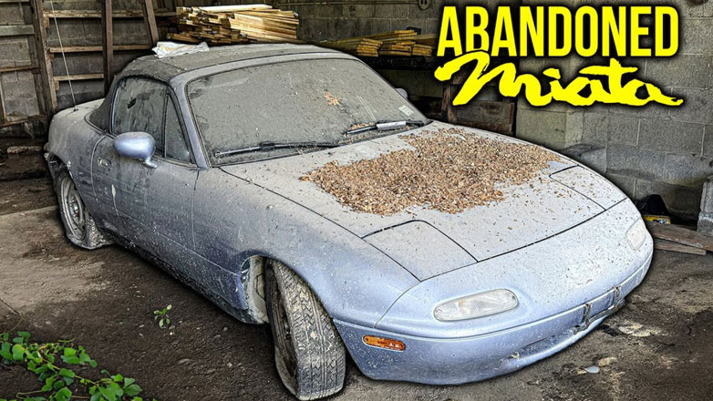 Παρατημένο Miata ξαναβρίσκει τη λάμψη του και εντυπωσιάζει (Βίντεο)