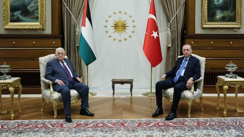 Συνάντηση Ερντογάν – Αμπάς στην Άγκυρα