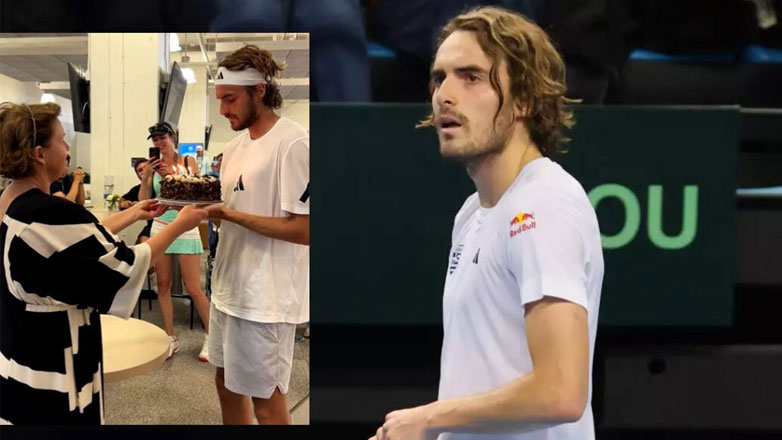 Στέφανος Τσιτσιπάς: Με τη μητέρα και τη σύντροφό του γιόρτασε τα γενέθλιά του – Απουσίαζε ο πατέρας του