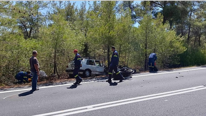 Σοβαρό τροχαίο στη Μυτιλήνη – Ένας νεκρός και δύο τραυματίες