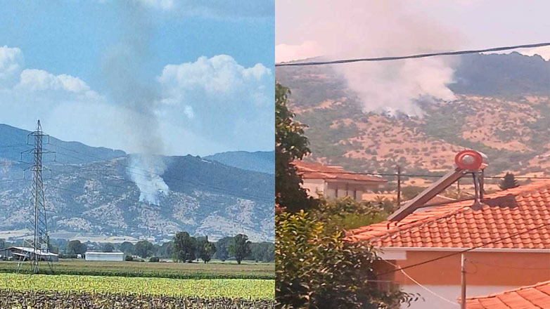 Φωτιά στην Κρυόβρυση Κοζάνης