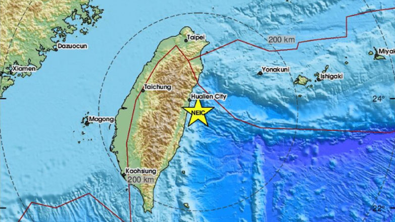 Σεισμός 6,1 Ρίχτερ στην Ταϊβάν