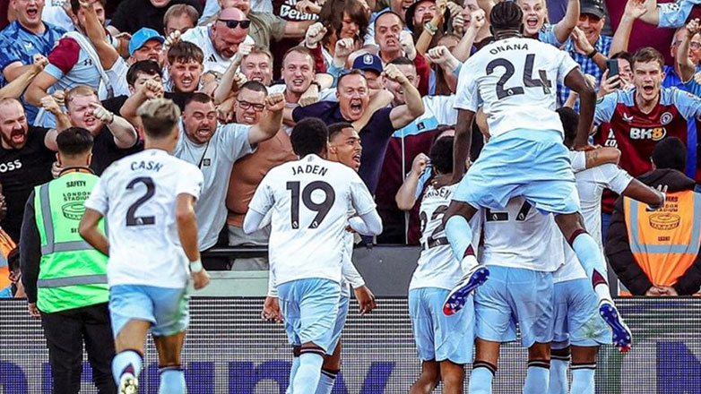 Αγγλία: «Ορεξάτη» μπήκε στο πρωτάθλημα η Άστον Βίλα, 2-1 τη Γουέστ Χαμ