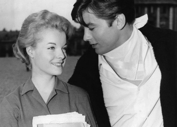 Ο Αλέν Ντελόν και η Ρόμι Σνάιντερ