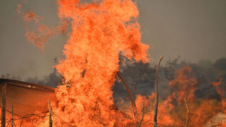 Μεγάλη κινητοποίηση της Πυροσβεστικής στο όρος Σινιάτσικο