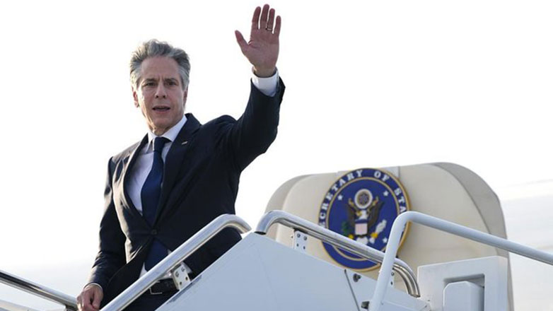 Ο ΥΠΕΞ των ΗΠΑ Μπλίνκεν έφτασε στο Ισραήλ για επαφές με την ισραηλινή ηγεσία