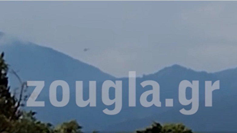 Χωρίς ενεργό μέτωπο η φωτιά στη Σκοτίνα Πιερίας