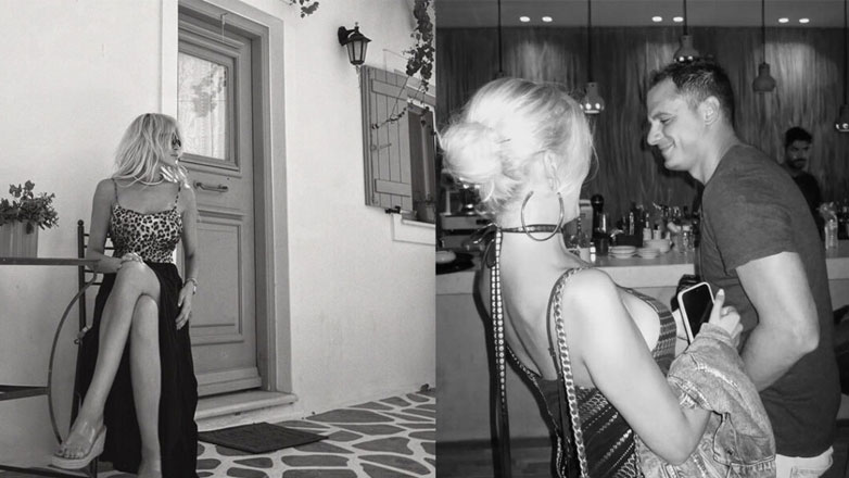 Κατερίνα Καινούργιου: Ξέγνοιαστες στιγμές με τον σύντροφό της στην Πάρο