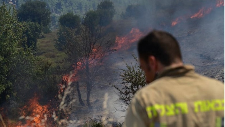 Μπαράζ ρουκετών από τη Χεζμπολάχ εναντίον του Ισραήλ και των Υψιπέδων του Γκολάν