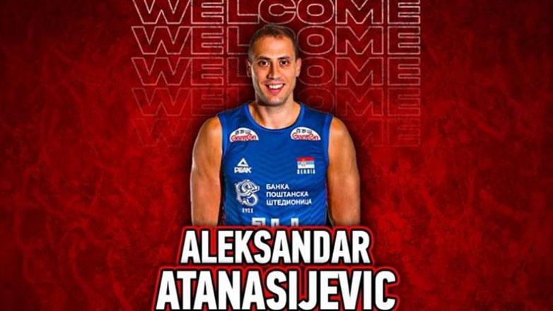 Βόλεϊ: Ο Ολυμπιακός ανακοίνωσε τον Ατανασίεβιτς
